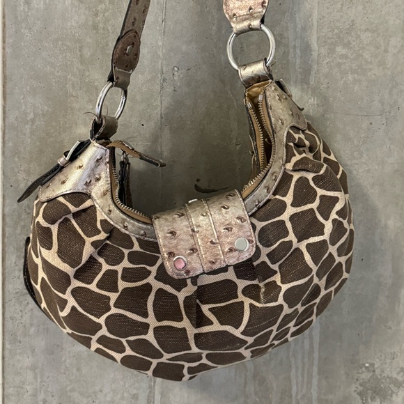 Y2K Guess canvas shoulder bag - Picture 5 of 10